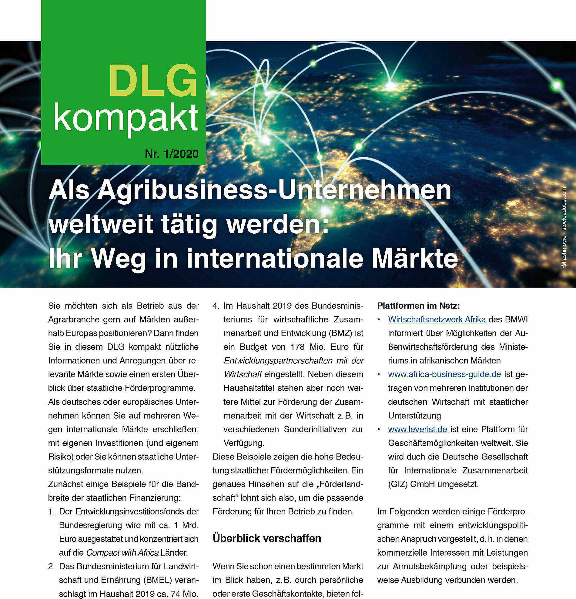 DLG-Kompakt Agribusiness-Unternehmen