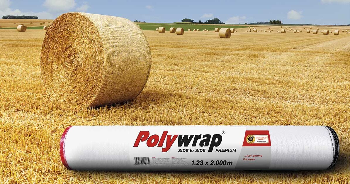 Test Zill Rundballenwickelnetz Polywrap PREMIUM SIDE to SIDE