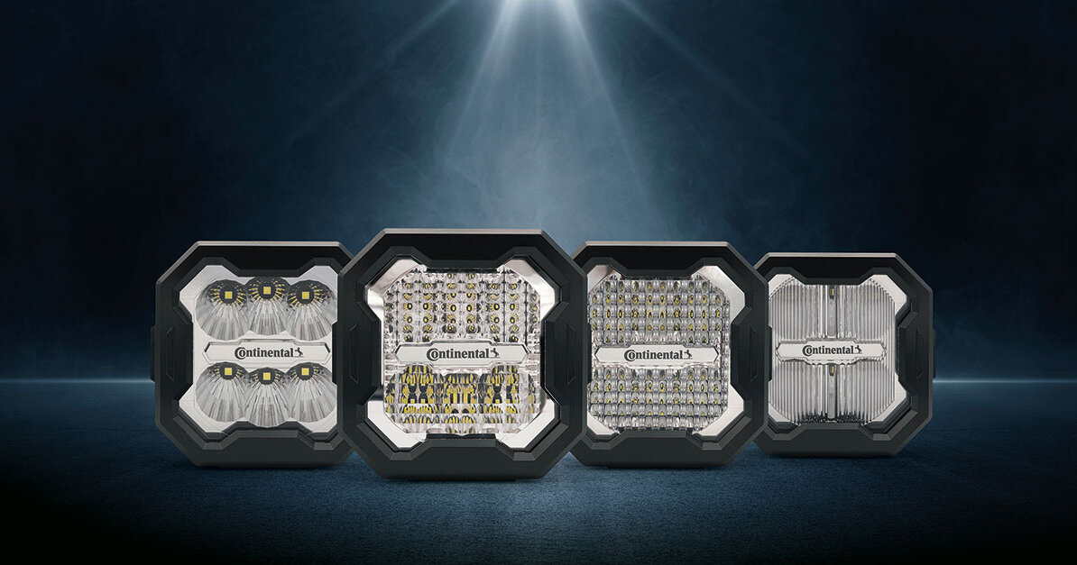 Test Continental LED work lights NightViu LED Lights