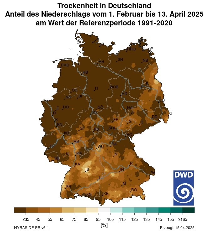 Dürre-Frühling: Bewässerung in DE vor neuen Hürden