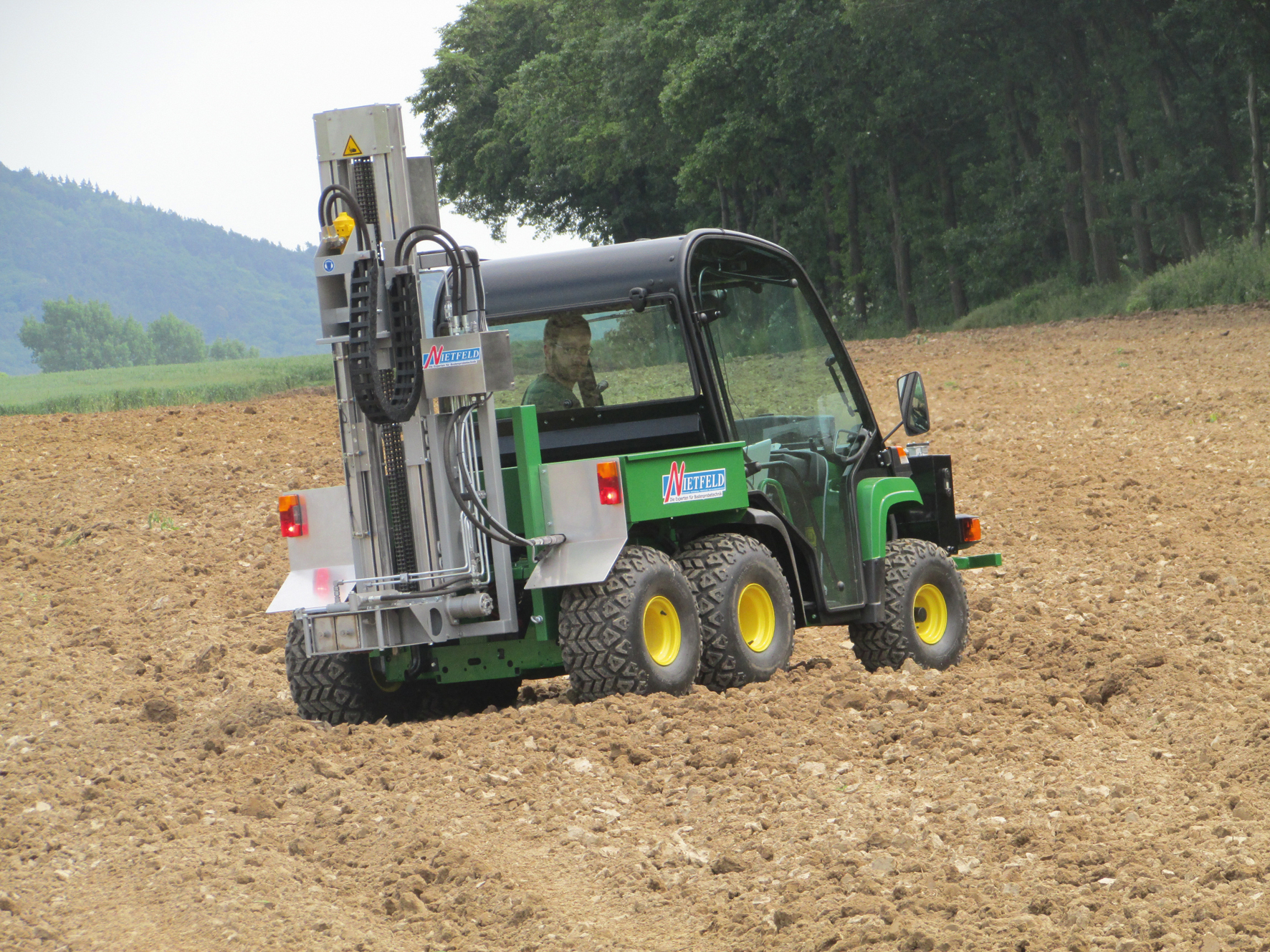 Produktbild von Getreideprobenehmer Aus Edelstahl 304 – 50 Cm, Mit Langschlitz, Abgerundete Spitze, Für Landwirtschaft, Labor & Lager