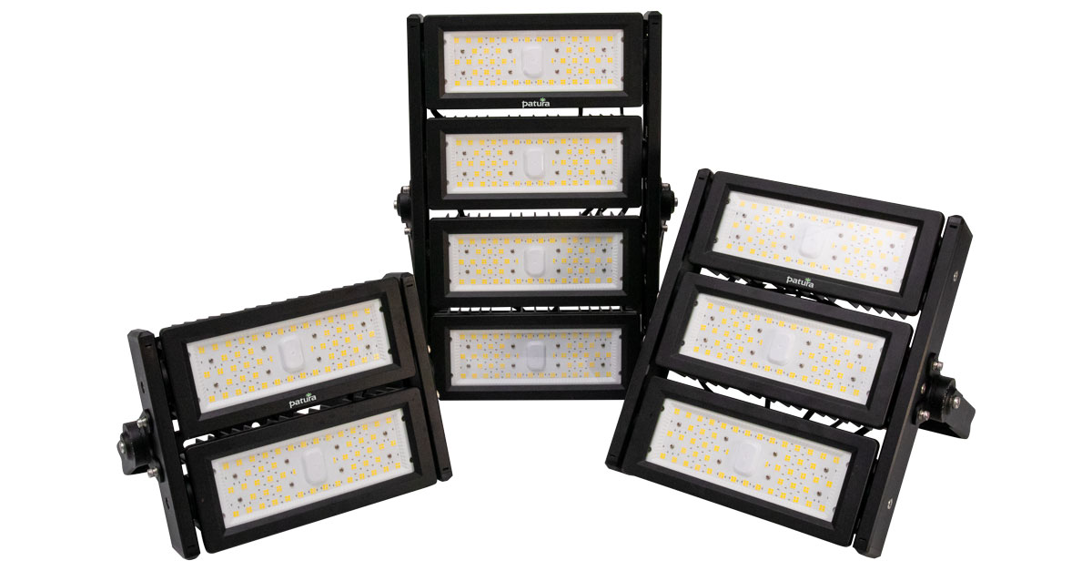 Abbildung des Flutlichts von PATURA Flex-LED Premium-Line 