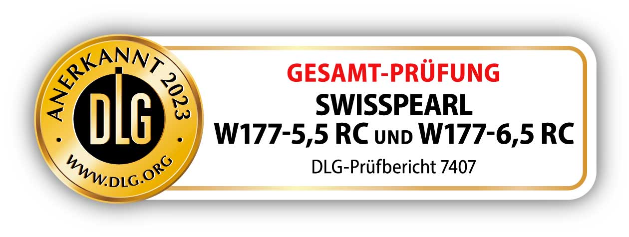 DLG-ANERKANNT: Gesamt-Prüfung - Swisspearl-Wellplatte