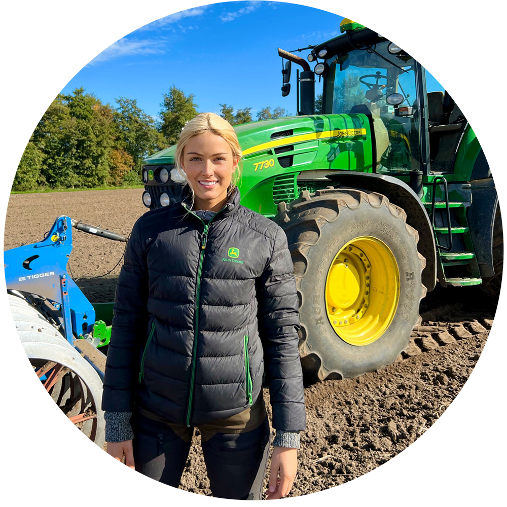 Marie Hoffmann, Landwirtin, Agraringenieurin und führende Influencerin für Agrar-Themen