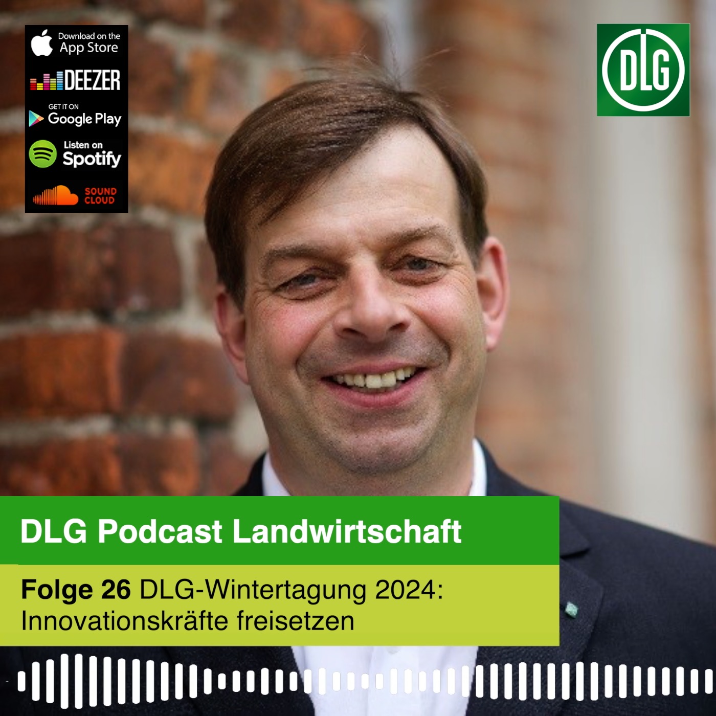 DLG-Präsident Hubertus Paetow im DLG-Podcast: "Innovationskräfte freisetzen"
